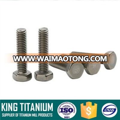 Grade 2 Titanium Bolt Range from M2 to M64 in DIN / ISO / ASME Standards