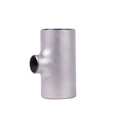 ASTM B363 Gr. 7 Grade 7 Alloyed Titanium Tee Titanium Material for Industrial Use