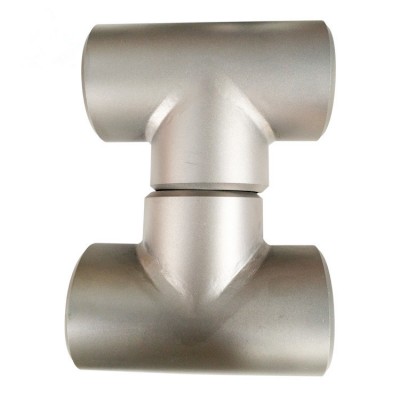 ASTM B363 Gr. 7 Grade 7 Alloyed Titanium Tee for Industrial Use